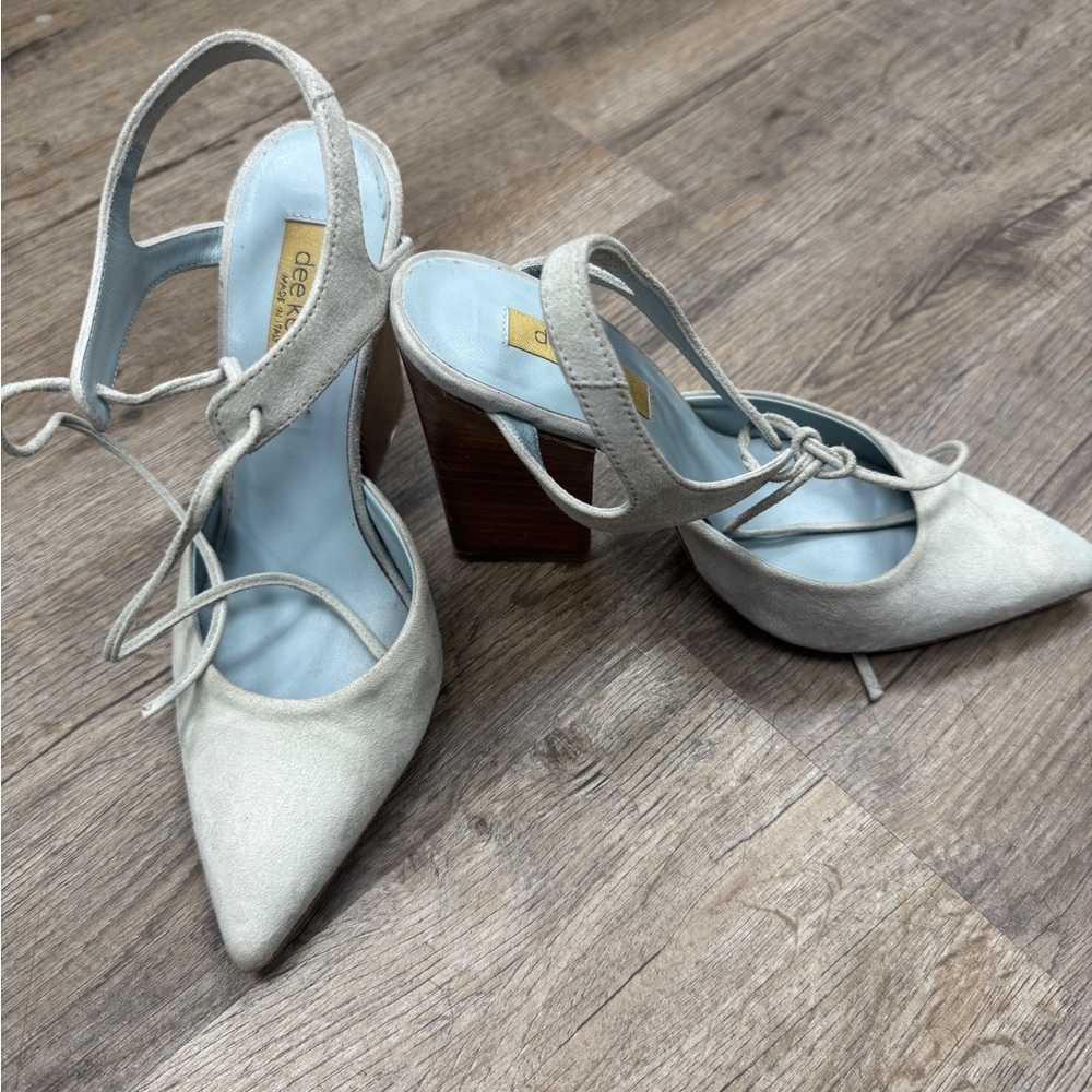 Dee Keller Women's Suede Heels - Picture 2 of 4